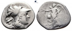 Pamphylia. Side  circa 205-100 BC. Drachm AR