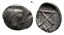 Cyprus. Possibly Salamis 350-300 BC. Hemiobol AR