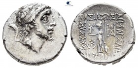 Kings of Cappadocia. Mint A (Eusebeia under Mt. Argaios). Ariobarzanes III Eusebes Philoromaios 52-42 BC. Drachm AR
