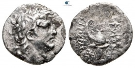 Seleukid Kingdom. Antioch. Tryphon 142-138 BC. Drachm AR