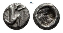 Achaemenid Empire. Uncertain mint. Xerxes II to Artaxerxes II 420-375 BC. 1/32 Siglos AR