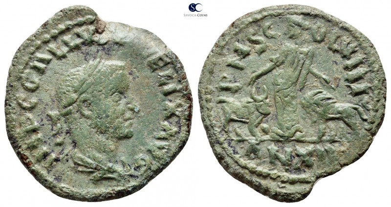 Moesia Superior. Viminacium. Trebonianus Gallus AD 251-253. 
Bronze Æ

28mm.,...