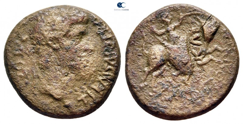 Macedon. Amphipolis. Tiberius AD 14-37. 
Bronze Æ

20mm., 6,56g.



nearl...
