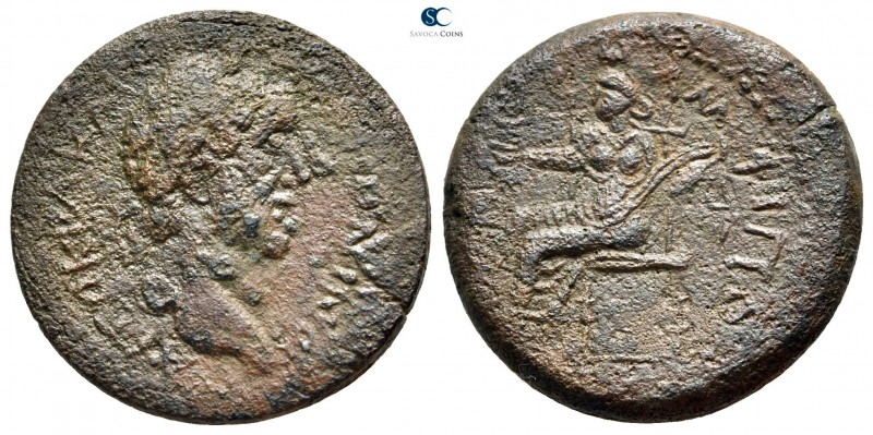 Macedon. Amphipolis. Antoninus Pius AD 138-161. 
Bronze Æ

26mm., 8,98g.

...