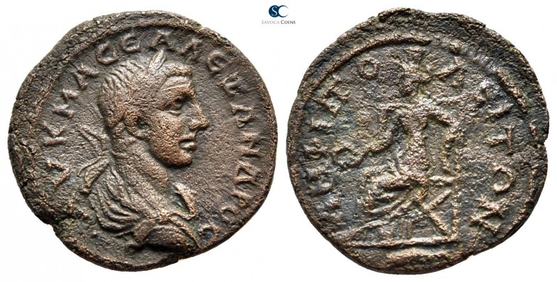 Macedon. Amphipolis. Severus Alexander AD 222-235. 
Bronze Æ

22mm., 4,26g.
...