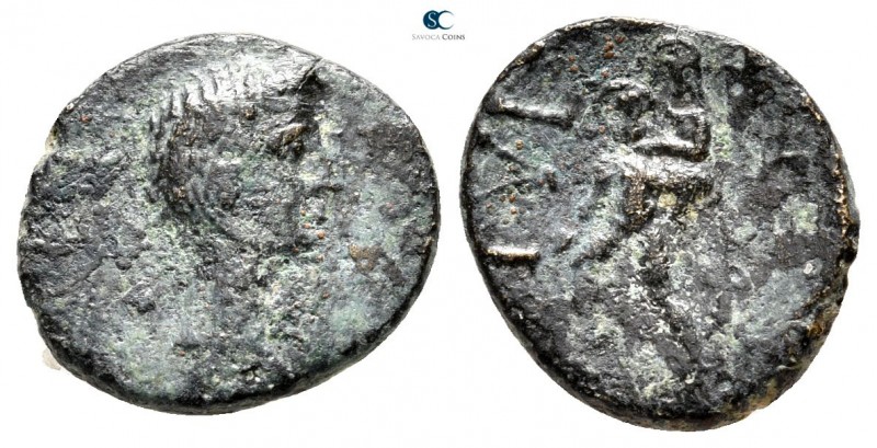 Troas. Ilion . Augustus 27 BC-AD 14. 
Bronze Æ

15mm., 2,2g.



nearly ve...