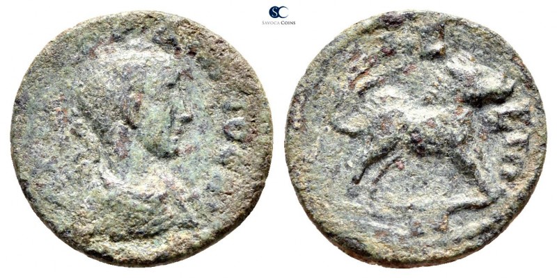 Ionia. Ephesos. Gordian III. AD 238-244. 
Bronze Æ

17mm., 2,19g.



near...