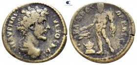 Lydia. Blaundos  . Marcus Aurelius as Caesar AD 139-161. Bronze Æ