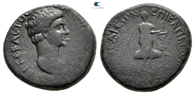 Lydia. Hierokaisareia . Nero AD 54-68. 
Bronze Æ

19mm., 5,13g.



very f...