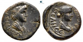 Lydia. Magnesia ad Sipylos  . Livia after AD 17. Bronze Æ
