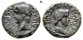 Lydia. Magnesia ad Sipylos  . Nero AD 54-68. Bronze Æ