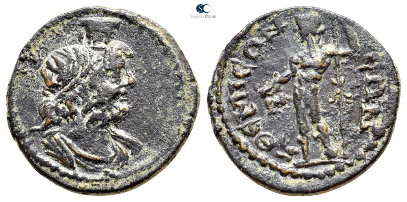 Phrygia. Themisonion . Pseudo-autonomous issue AD 222-235. 
Bronze Æ

19mm., ...