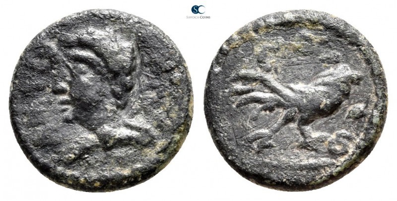 Pisidia. Antioch. Pseudo-autonomous issue AD 138-192. 
Bronze Æ

13mm., 1,41g...