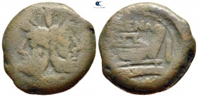 Cn. Cornelius Lentulus Clodianus 88 BC. Rome. As Æ
