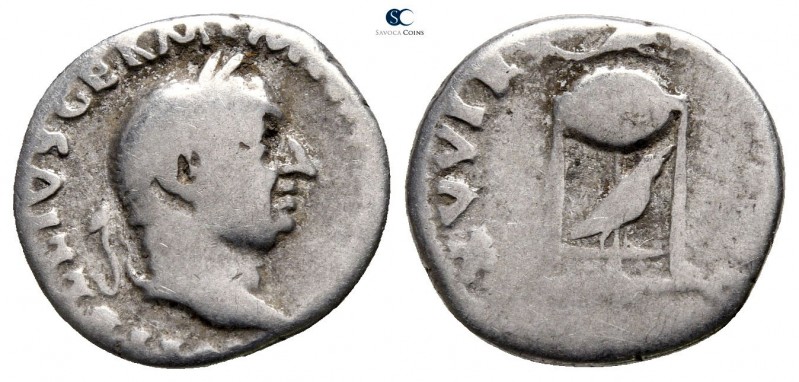 Vitellius AD 41-69. Rome
Denarius AR

17mm., 3,05g.



nearly very fine