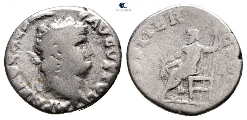 Nero AD 54-68. Rome
Denarius AR

17mm., 3,03g.



nearly very fine