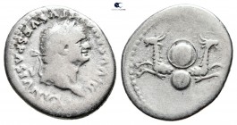 Divus Vespasianus Died AD 79. Rome. Denarius AR