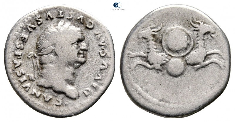 Divus Vespasianus Died AD 79. Rome
Denarius AR

18mm., 3,17g.



nearly v...