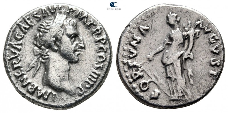 Nerva AD 96-98. Rome
Denarius AR

18mm., 3,31g.



very fine