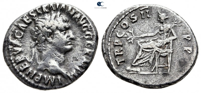 Trajan AD 98-117. Rome
Denarius AR

18mm., 3,32g.



very fine