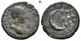 Trajan AD 98-117. Uncertain mint. Fourreé Denarius Æ