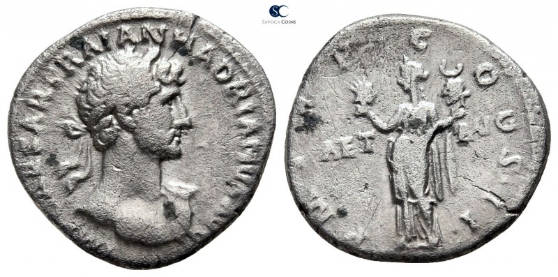 Hadrian AD 117-138. Rome
Denarius AR

19mm., 3,15g.



nearly very fine