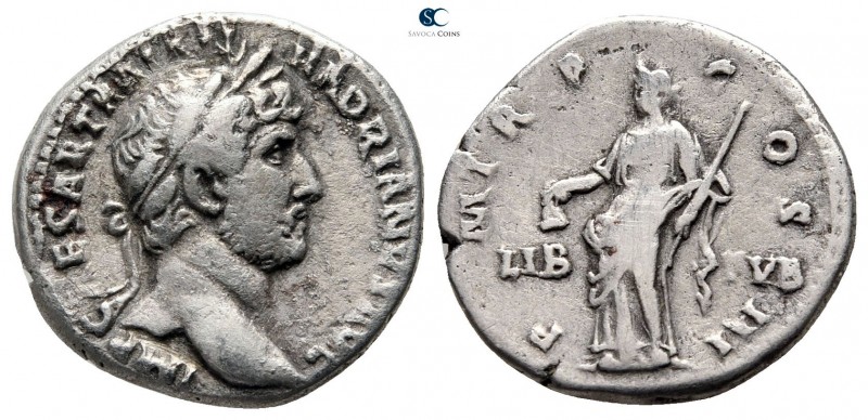 Hadrian AD 117-138. Rome
Denarius AR

17mm., 3,20g.



very fine