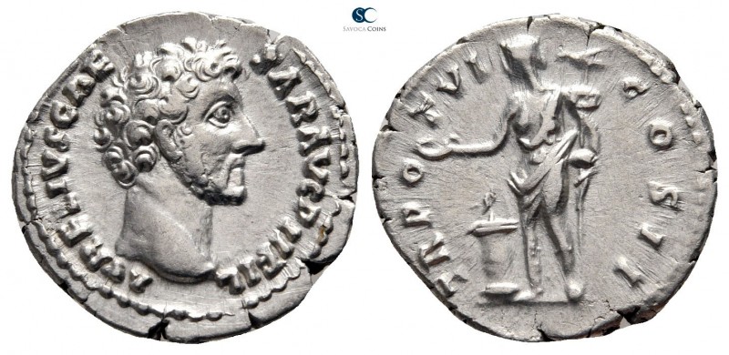 Marcus Aurelius as Caesar AD 139-161. Rome
Denarius AR

19mm., 2,74g.



...