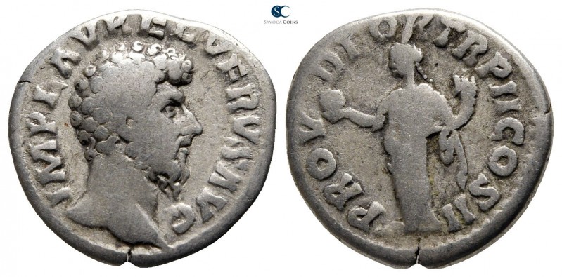 Lucius Verus AD 161-169. Rome
Denarius AR

17mm., 3,23g.



nearly very f...