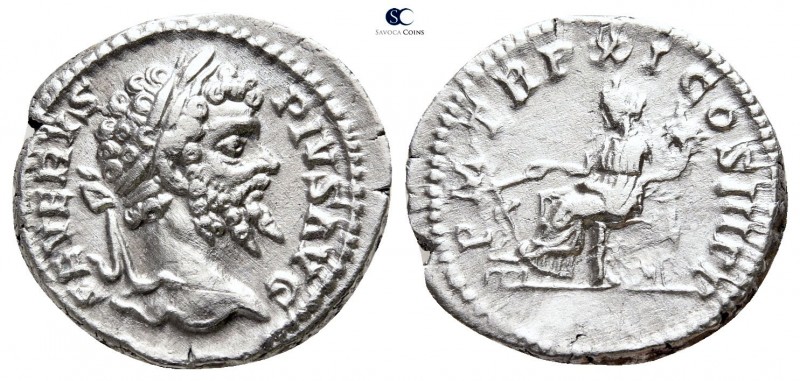 Septimius Severus AD 193-211. Rome
Denarius AR

19mm., 3,21g.



very fin...