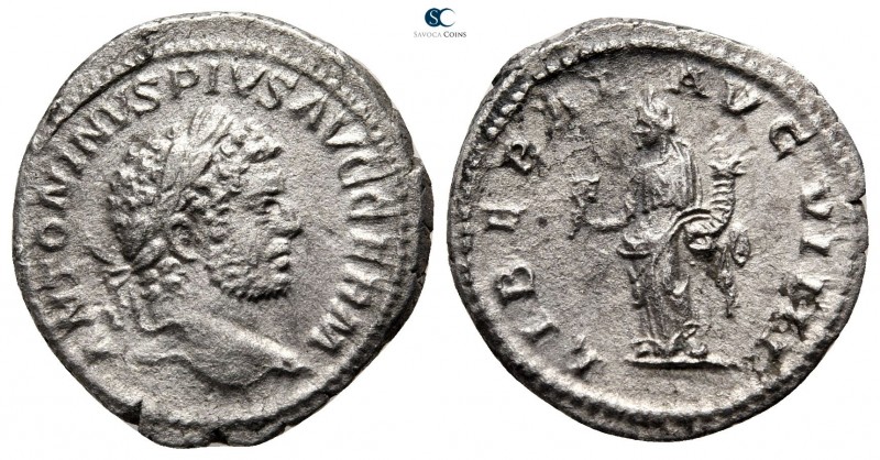 Caracalla AD 198-217. Rome
Denarius AR

20mm., 2,73g.



nearly very fine