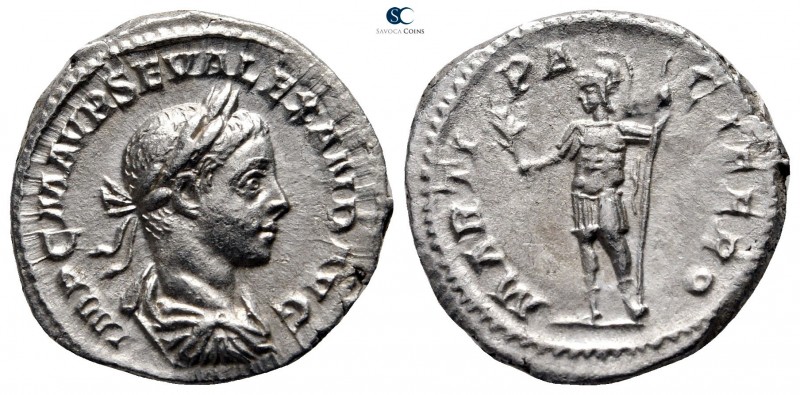 Severus Alexander AD 222-235. Rome
Denarius AR

20mm., 3,01g.



very fin...