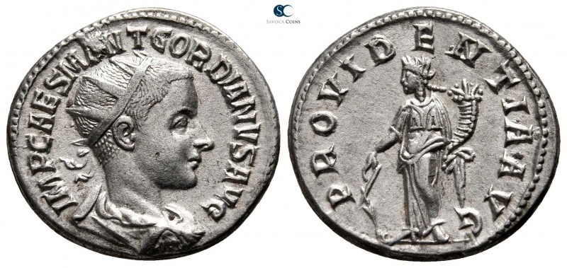 Gordian III. AD 238-244. Antioch
Antoninianus AR

21mm., 4,62g.



good v...