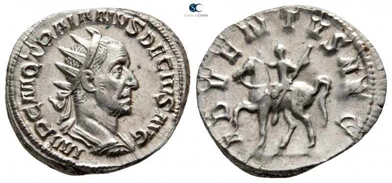 Trajan Decius AD 249-251. Rome
Antoninianus AR

23mm., 4,98g.



very fin...