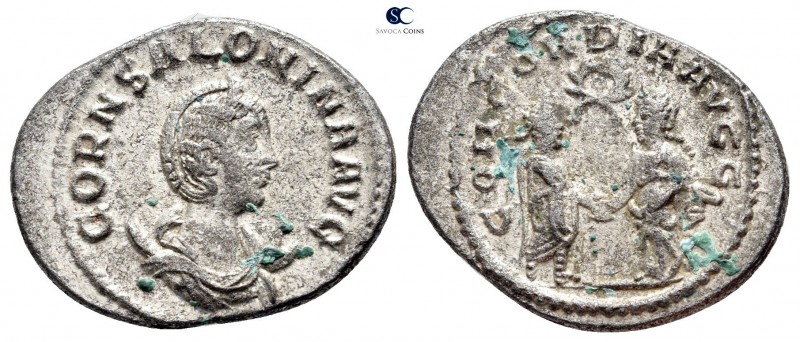 Salonina AD 254-268. Antioch
Antoninianus Billon

23mm., 3,74g.



very f...