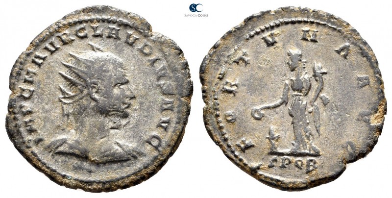 Claudius Gothicus AD 268-270. Smyrna
Antoninianus Æ

23mm., 3,68g.



ver...