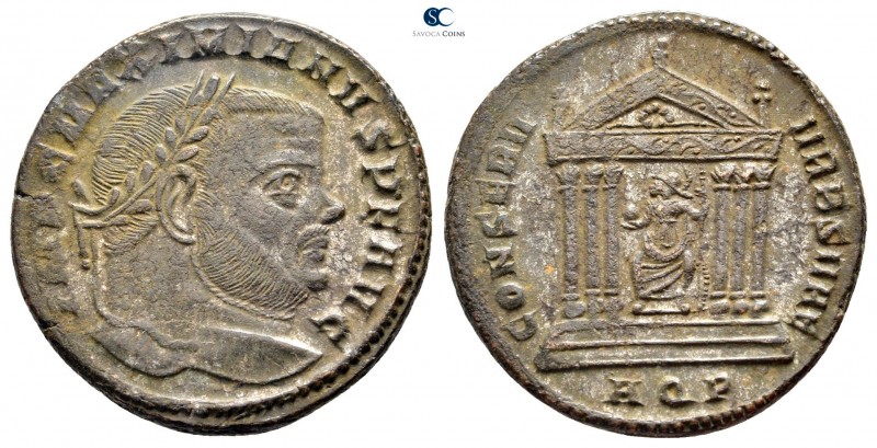 Maximianus Herculius AD 286-305. Aquileia
Follis Æ

25mm., 6,51g.



very...