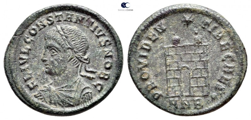 Constantius II as Caesar AD 324-337. Nicomedia
Follis Æ

20mm., 2,84g.


...