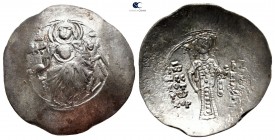 John II Comnenus AD 1118-1143. Thessalonica. Billon aspron trachy
