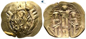 Andronicus II with Andronicus III AD 1325-1328. Constantinople. Hyperpyron AV