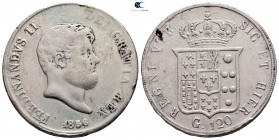 Italy. Napoli . Ferdinand II AD 1830-1859. Piastra 1856