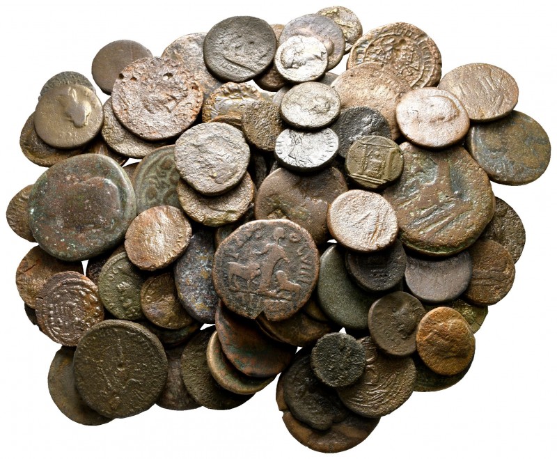 Lot of ca. 88 roman provincial bronze coins / SOLD AS SEEN, NO RETURN!

fine