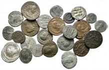 Lot of ca. 24 roman coins / SOLD AS SEEN, NO RETURN!very fine