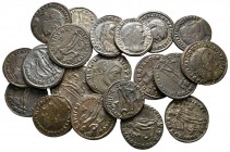 Lot of ca. 20 late roman bronze coins / SOLD AS SEEN, NO RETURN!
good very fine