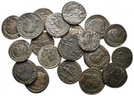 Lot of ca. 20 late roman bronze coins / SOLD AS SEEN, NO RETURN!
good very fine