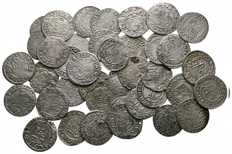 Lot of ca. 39 medieval silver coins / SOLD AS SEEN, NO RETURN!

very fine
