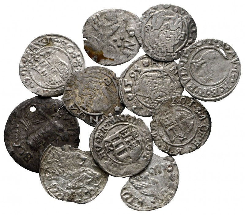Lot of ca. 11 medieval silver coins / SOLD AS SEEN, NO RETURN!

very fine