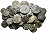 Lot of ca. 46 roman provincial bronze coins / SOLD AS SEEN, NO RETURN!nearly very fine