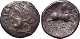WESTERN EUROPE. Northwest Gaul. Carnutes. Santones (Circa 100-50 BC). Quinarius.
