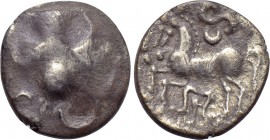 CENTRAL EUROPE. Boii. Obol (1st century BC). "Rosendorf II" type.